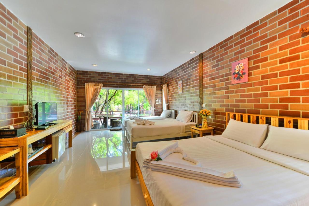 Theerama Cottage Suan Phueng Exterior foto